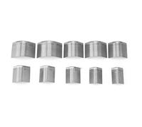 HEEPDD 10pcs/Box Cuir Trimmer Bord de Coin de Portefeuille, Outils de Bricolage en Cuir Bricolage en Forme de V Cutter Punch pour Ceinture Sac Ceinture Portefeuille en cuirAccessoires de Maroquinerie