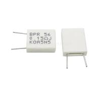 10PCS BPR56 5W 0.001 0.1 0.15 0.22 0.25 0.33 0.5 Ohm Non-Inductive Ceramic Cement Resistor 0.1R 0.15R 0.22R 0.25R 0.33R 0.5R NWPNLXEA(0.1 ohm)