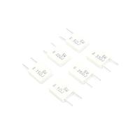 10pcs BPR56 5W 0.001 0.1 0.15 0.22 0.25 0.33 0.5 ohm Non-inductive Ceramic Cement Resistor 0.1R 0.15R 0.22R 0.25R 0.33R 0.5R BIANMTSW(0.02 ohm)