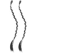 10pcs Braided Hair Extensions Wig With BB Clip 18inch Synthetic Clip-on Piece With Accessories False For Women Use(Color 2)