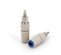 10Pcs Brass M5 Type High Current 4mm Female Jack Panel Socket Test Binding NWPNLXEA(Blau)