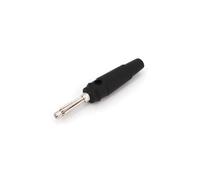 10Pcs Brass Nickel Plated 4mm Male Screw Type Stackable Plug Connector AUOQKQUT(10Pcs Black)