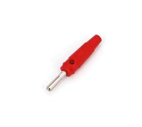 10Pcs Brass Nickel-Plated Cross 4mm Male Stackable Banana Plug Solder Type Connector NWPNLXEA(Rot)