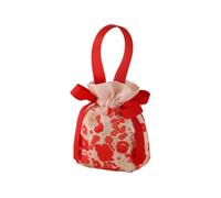 10pcs Bride Groom Party Supplies Brocade Candy Bag Package Handle Wedding-favor Gift Pour Bonbons