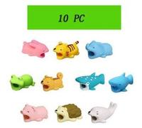 10pcs Cable Bite For Iphone Cable cord Animal Phone Accessory Protects Cute G
