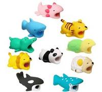 10pcs Cable Bite For Iphone Cable Cord Animal Phone Accessory Protects Cute G