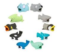 10pcs Cable Bite For Iphone Cable Cord Animal Phone Accessory Protects Cute G