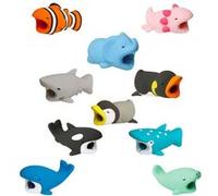 10pcs Cable Bite For Iphone Cable Cord Animal Phone Accessory Protects Cute G