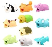 10pcs Cable Bite For Iphone Cable cord Animal Phone Accessory Protects Cute G