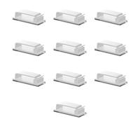 10pcs Câble Contexte File De Gestion Flexible USB Winder Tidy Silicone Clip pour Le Clavier Souris Clip Fixation des Écouteurs