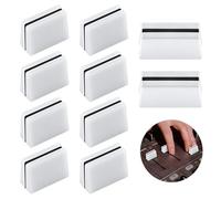 10pcs Capuchons de Fader, Fader Caps Bouton Fader Table de Mixage pour Pioneer DJM350, 400, 500, 700, 750, 800, 850, 900NEXUS, 900SRT, 900NXS2, 2000, 2000nexus Facile à Installer (Blanc)