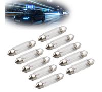 10PCS Car Light Tubular Lamp bulb C10W SV8.5-8 43MM 6429 24V 10W Pour OSRAM