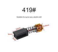 10Pcs Carbon brush Drill grinder replacement graphite copper spare parts for motors graphite brush IINKUEYK(419)