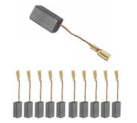 10PCS Carbon Brushes For electronic starter Angle Grinder 15mm X 8mm X 5mm Carbon electronic starter Brush Power Tool Accessories Carbon Brushes RUAJOGYNVM