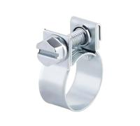 10Pcs Carbon Steel Hose Fuel Clips - 720mm Metal Fasteners for Oil, Water, Gas, and Gas Pipe Clamps(7-9mm)