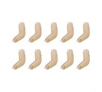 10pcs Carpe Fishing Hook Aligner Anti Manchons pour Terminal Tackle Efficace (camouflage)