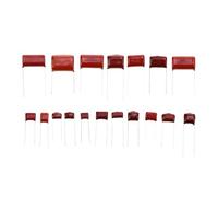 10PCS CBB21 22 Polypropylene Film Capacitor 250V 400V 450V 630V 1600V 2000V 101 103 104 105 125 221 222 223 224 225 332 333 334J AUOQKQUT(400V105J-P15)