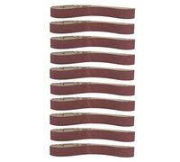 10pcs Ceinture Ponçage Abrasive Alumine Bande Meulage Papier Abrasif 533x30 1000 Toile Emeri Ceinture Ponçage