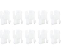 10pcs Clutch Pump Master Clips Boucle Cylindre Kit 9676534480 Remplacement pour Elysee C-Elysee C2 C3 C4 C5 C6 Blanc