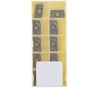 10pcs CNC Lathe Carbide Insert Prisect Blade pour la coupe métallique APMT1605PER - XM LF6018 1,8 cm