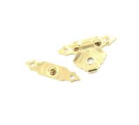 10pcs Coffret Cadeau Embosser Moraillon Mini Fer Antique Moraillon Boucle en Bois Case Fermoir Décoratif Verrouillage pour La Maison Finuture