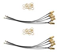 10Pcs Connecteur Antenne WiFi Pigtail SMA Femelle Vers IPX Câble D'Extension 15 Cm