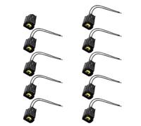 10pcs Connecteur de bobine d'allumage automatique 2 broches compatibles avec 1991-2011 modulaire 4. 6 5. 4 6. 8 véhicules Remplacement des nattes du câblage