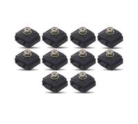 10pcs Connecteur Séparateur de Fil Rupture Libre 50A 400V 1-6mm² Pince de Perçage D'isolation Rapide Haute Puissance pour le Câblage