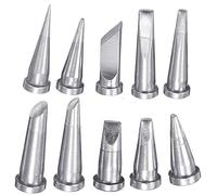 10Pcs Conseils De Fer À Souder Pour Weller Wsd81 Wsp80 Wd1000 Wp80 Lt Pointe De Fer À Souder