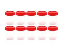 10pcs Conteneur Stérile Spécimen Conteneurs Échantillon Bouteille Hôpital Collection 60ml Échantillon Bouteille