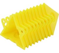 10pcs coussinets triangulaires de couleur pour l'emprunt de levage, l'approvisionnement en bois et le travail du bois