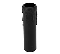 10pcs Couvre Douilles Bougie 4 Pouces Hauteur Manchons Chandelier Base Candelabra Pour Design Moderne Chandelier Le Noir