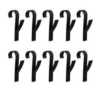 10pcs Crochet Radiateur Rond, Crochet Seche Serviette pour Salle de Bain, Support Radiateur Universel, Mural Multi-usage, Idéal pour Chapeaux, Vêtements et Accessoires