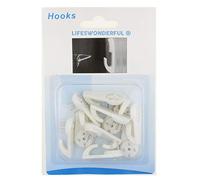 10pcs - Crochets Blancs pour Cadres Photo - Idéal pour Accrocher des Cadres sur des Briques, des Murs Creux our des Cloisons Sèches - par Lifeswonderful