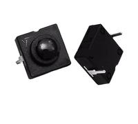 10pcs DC 2Pin Black Push Button Switch for Torch 2P 2 Rows 12x12x9.4mm On-Off Flashlight Switchs NWPNLXEA
