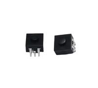 10pcs DC 3Pin Black Push Button Switch for Torch 3P 30A 1V Curved On-On-Off Flashlight Switchs NWPNLXEA
