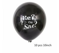10pcs De B - Ballon Gonflable Géant, 1 Pièce, Révélation Du Genre, Du Sexe, Lui Ou Elle, Pour Garçons Ou Filles, Décorations De Thème Réception, Cadeau Pour Bébé, Pour Enfants, Prénatal
