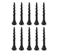 10PCS de terre tondeuse de robot, solides 14 cm, Compatibles Automower 105, 305, 308, 320, 330X, pour Station de charge llen incluse, Matériau PP, robuste