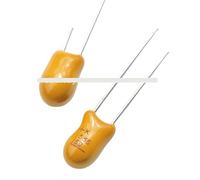 10PCS DIP Tantalum capacitor 16V 15UF 156F