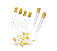10pcs DIP Tantalum Capacitor 6.3V 16V 20V 25V 35V 50V 0.1UF 0.22UF 0.33UF 0.47UF 1UF 2.2UF 4.7UF 10UF 15UF 22UF 47UF 100UF 220UF NWPNLXEA(50V,33 UF)