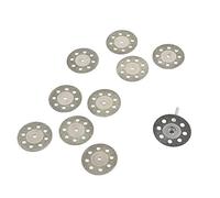 10pcs Disque à Tronçonner Diamant Lames de Scie Lames de Coupe Disques Mini Poreux Slim 30mm avec 2 mandrins