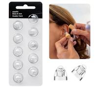 10pcs Dômes pour Prothèses Auditives, Dômes de Rechange 8mm en Silicone - Accessoires Essentiels pour Prothèses Auditives, Compatible avec les Modèles Oticon Minifit