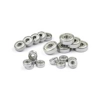10PCS Double Shield Miniature High Carbon Steel Bearing 608zz 623zz 624zz 625zz 635zz 626zz 688zz 3D Printer Parts 608 BIANMTSW(626zz 6x19x6mm)