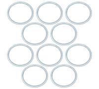 10pcs Douille d'alésage Lame de Scie Bague de Réduction Conversion Bague d'adaptation d'espacement pour Meuleuses d'angle Lames de Scie Circulaire Outils de Travail du Bois, 30x25.4mm