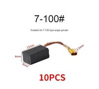 10pcs drill grinder replacement carbon brush graphite copper spare parts for motors graphite brush CZAOINCU(7-100 10PCS)