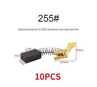 10pcs drill grinder replacement carbon brush graphite copper spare parts for motors graphite brush CZAOINCU(255 10PCS)