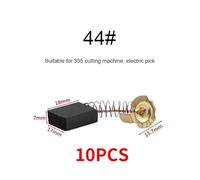 10pcs drill grinder replacement carbon brush graphite copper spare parts for motors graphite brush IINKUEYK(44 10PCS)