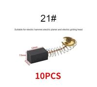 10pcs drill grinder replacement carbon brush graphite copper spare parts for motors graphite brush IINKUEYK(21 10PCS)