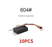 10pcs drill grinder replacement carbon brush graphite copper spare parts for motors graphite brush IINKUEYK(604 10PCS)