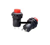 10pcs DS228 On/off latching or Momentary push button switch locking car dashboard dash boat 12V DS428 NWPNLXEA(Rot,Momentary)